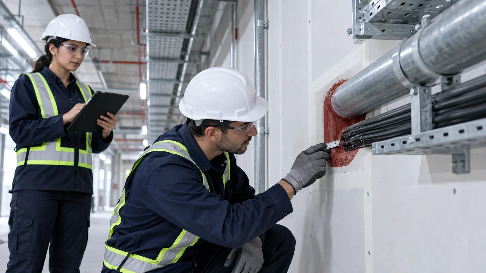 Fire Tube Inspection Fire-Stopping Inspection Abu Dhabi | Owner Guide